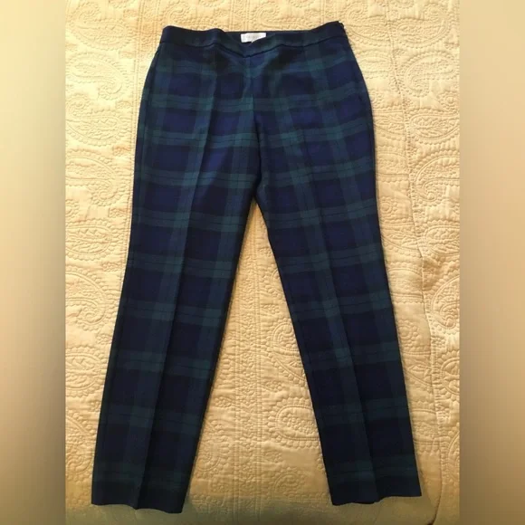 Talbots Tartan Plaid Pants - Picture 2 of 6